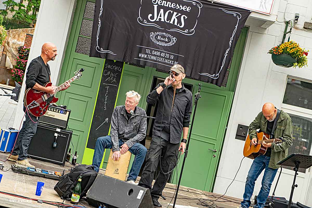 Tennessee Jacks sur scène à Estaimpuis